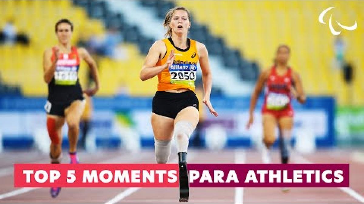 Top 5 moments from Athletics | Paralympic Games