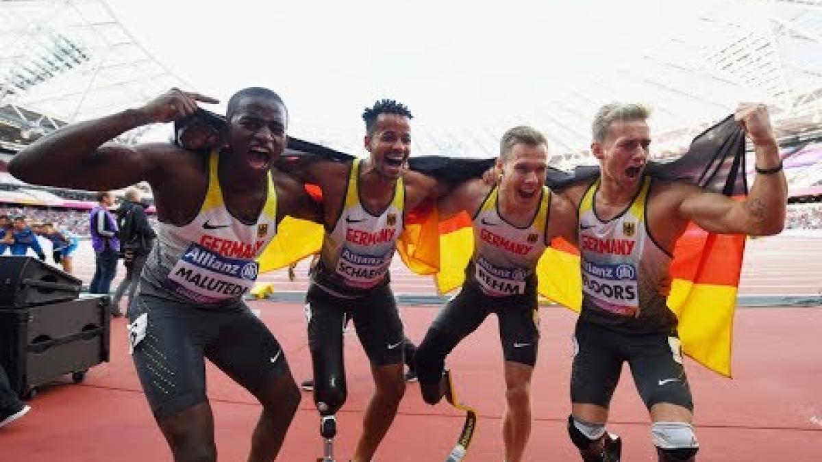 Men’s 4x100m T42-47 | Final | London 2017 World Para Athletics Championships