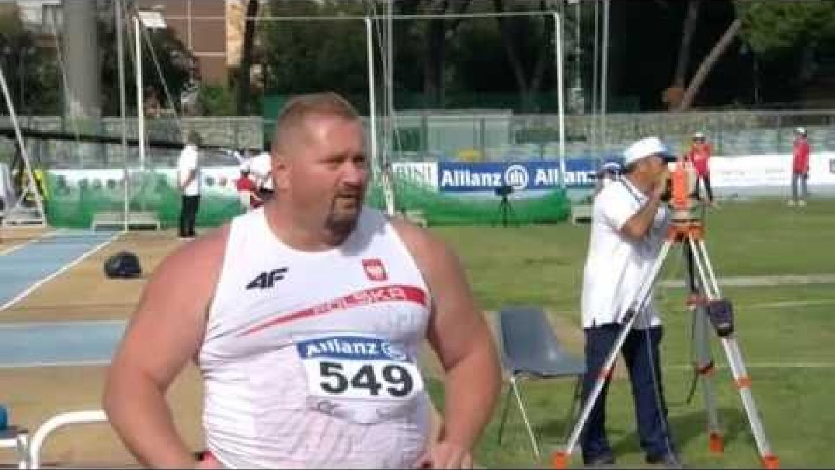 Men's shot put F57 | final | 2016 IPC Athletics European Championships Grosseto