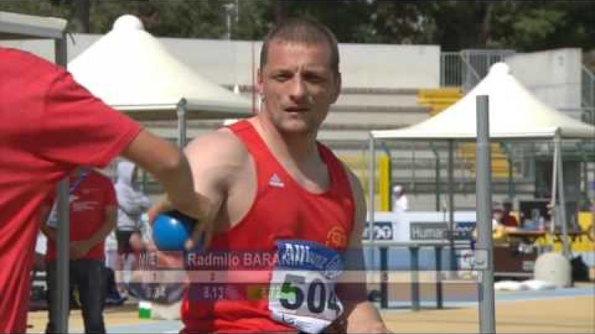 Men's shot put F34 | final | 2016 IPC Athletics European Championships Grosseto