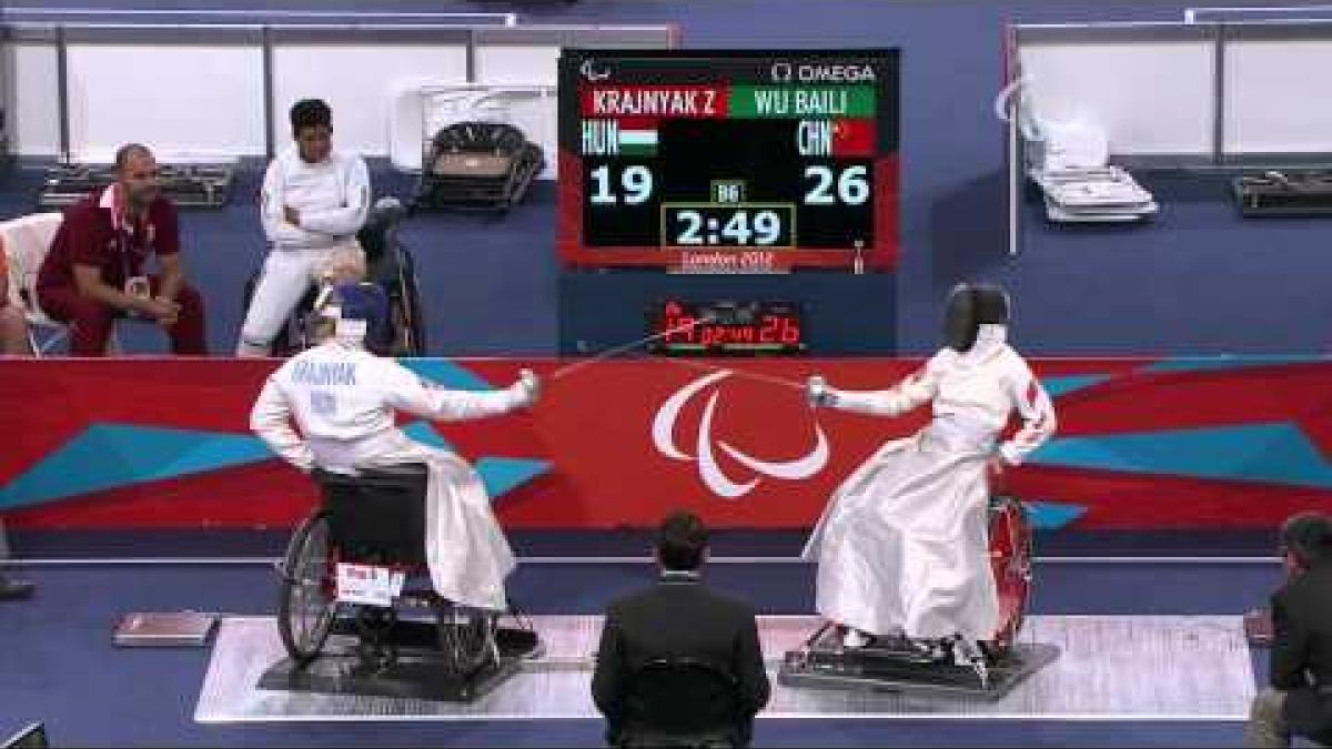 Wheelchair Fencing - CHN vs HUN - Women's Team Cat. Open - Gld Mdl - London 2012 Paralympic Games