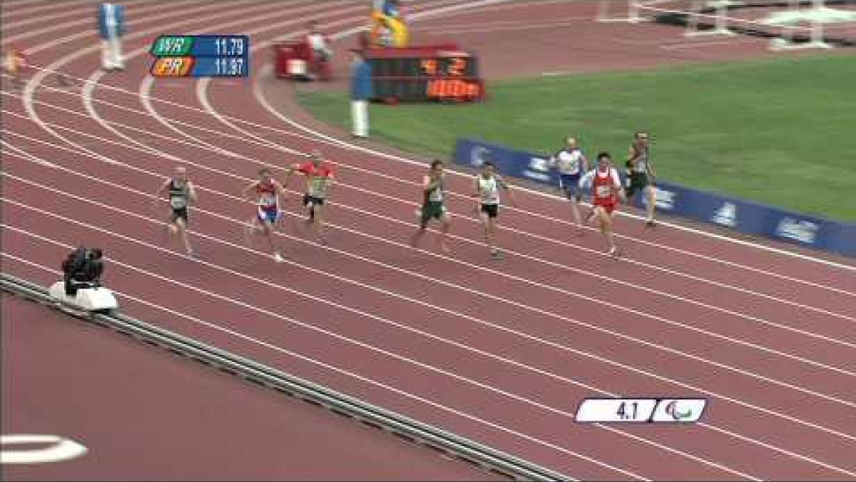 Men's 100m T37 - Beijing 2008 Paralympic Games