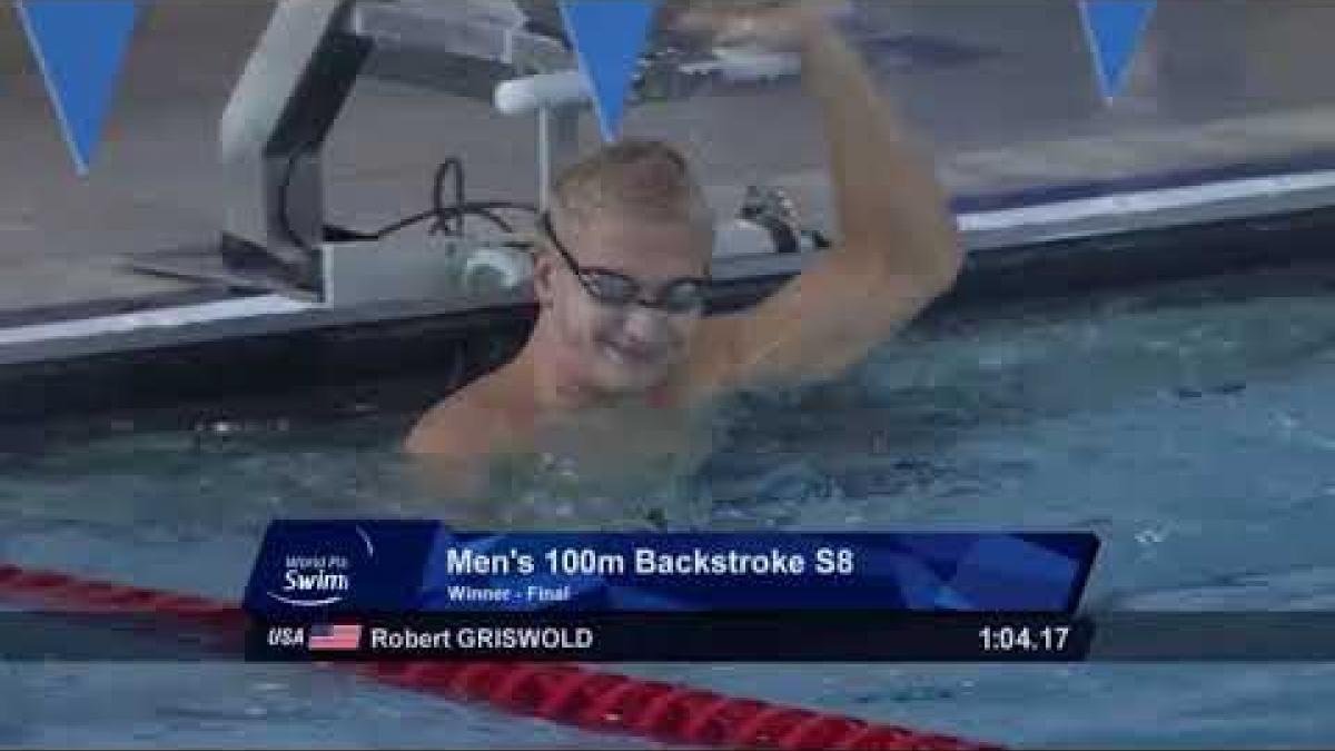 Men's 100 m Backstroke S8 Final  | Mexico City 2017 World Para Swimming Championships