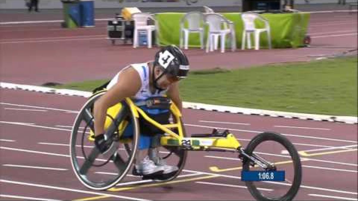 Men's 400m T51 | heat 1 |  2015 IPC Athletics World Championships Doha