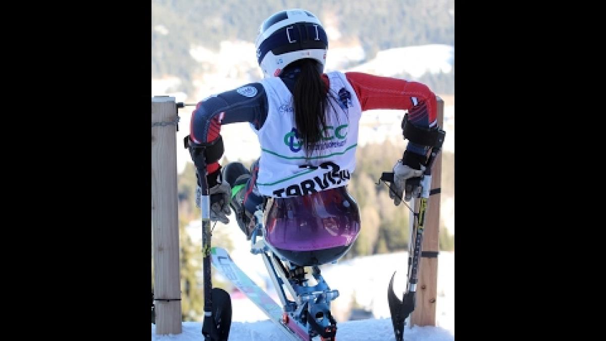 Women's sitting | Super Combined 1st run |  2017 World Para Alpine Skiing Championships, Tarvisio