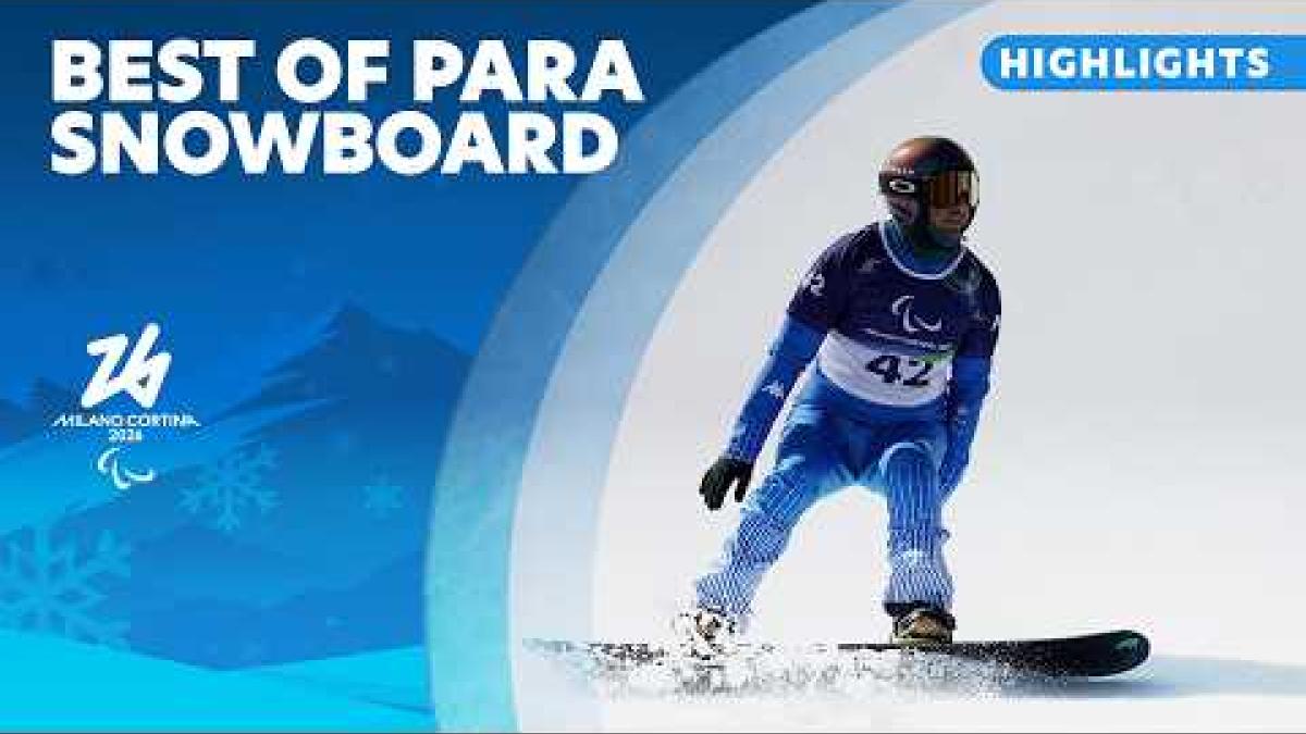 Best Moments of Para Snowboard at the Milano Cortina 2026 Paralympics
