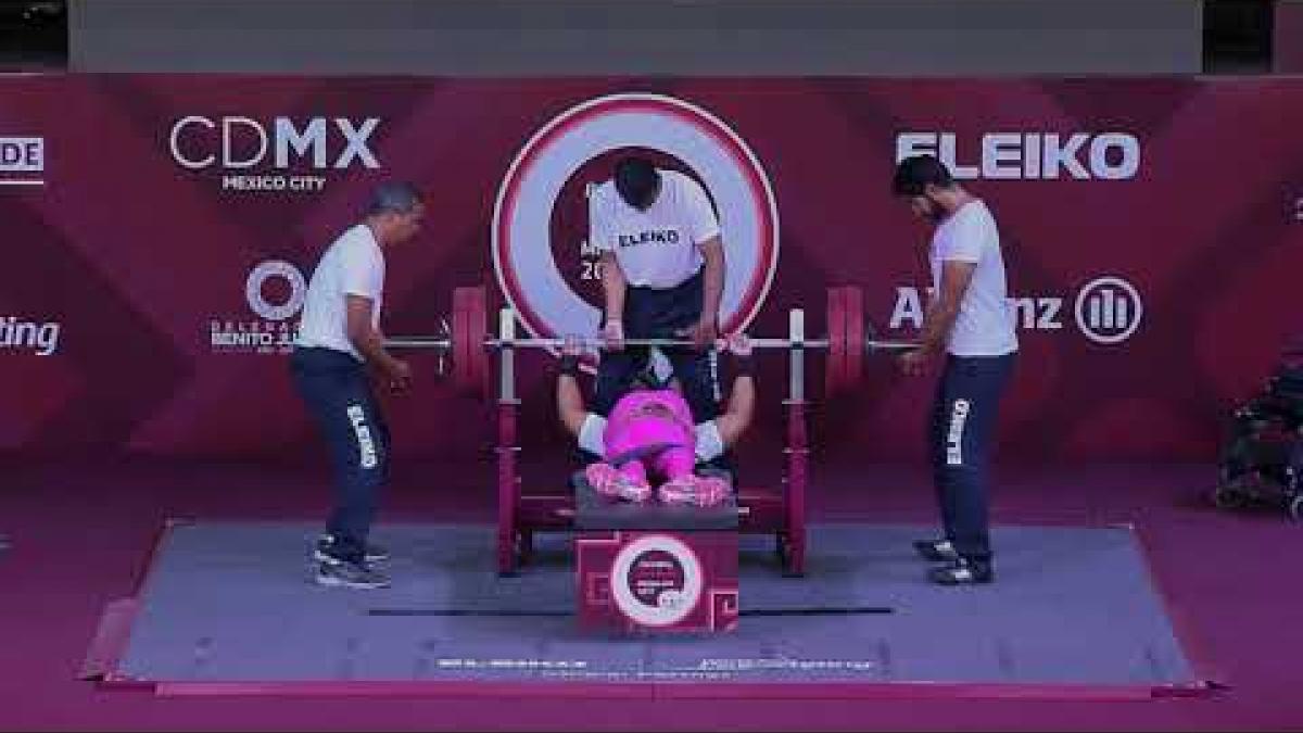 Lucy Ejike | Gold | Women's Up to 61kg | Mexico City 2017 World Para Powerlifting Championships
