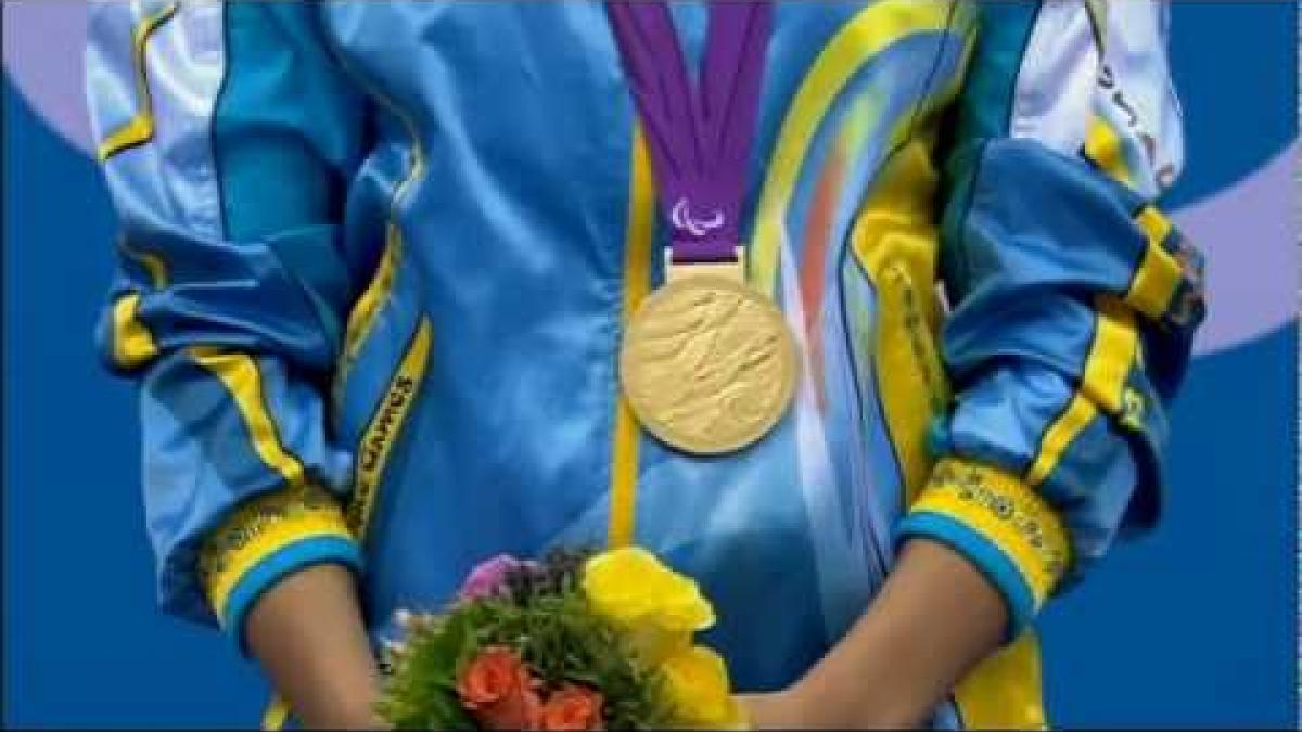 Swimming - Women's 100m Breaststroke - SB9 Victory Ceremony - London 2012 Paralympic Games