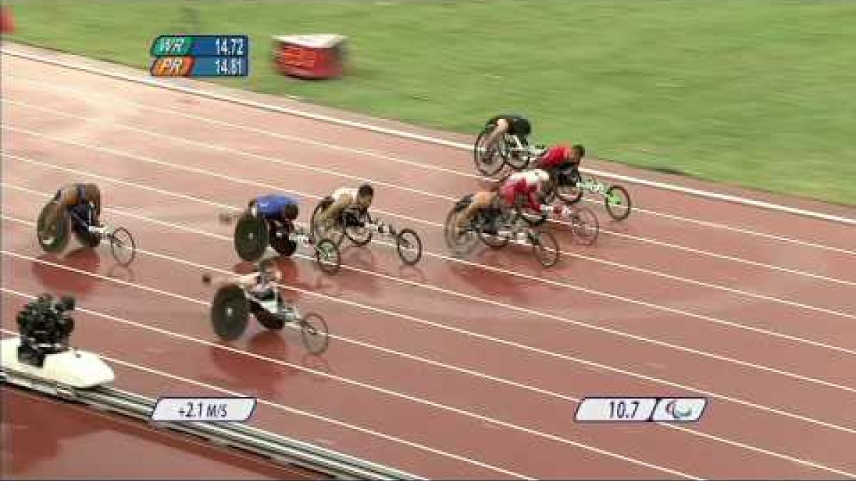 Men's 100m T53 - Beijing 2008 Paralympic Games