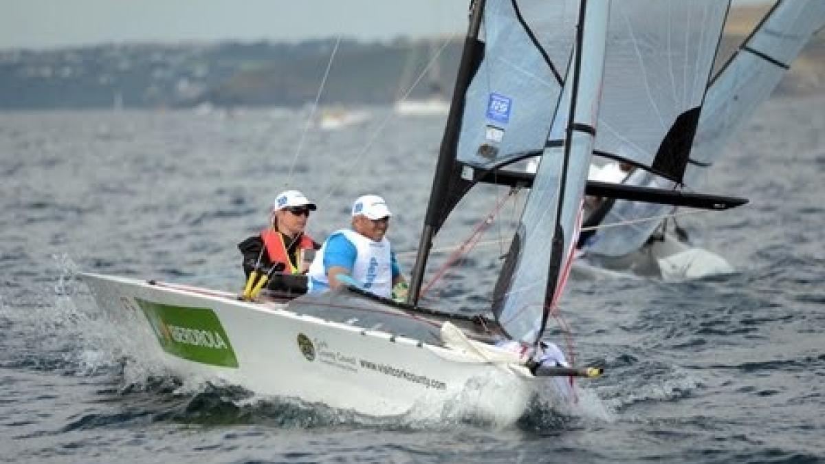 Skud 18 Racing - 2013 IFDS Sailing World Championships - 29 August 2013