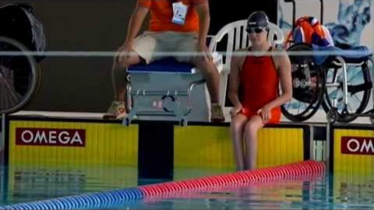 Swimming - women's 50m freestyle S4   - 2013 IPC Swimming World Championships Montreal