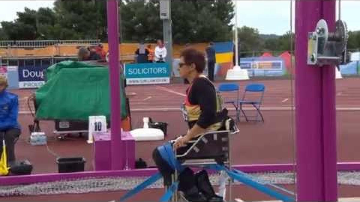 Women's javelin F56 | 2014 IPC Athletics European Championships Swansea