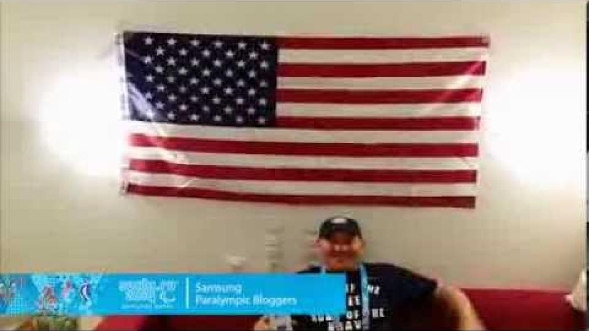 Keith Gabel: Interview with the 2014 USA flag bearer Jon Lujan at the Mountain Paralympic Village