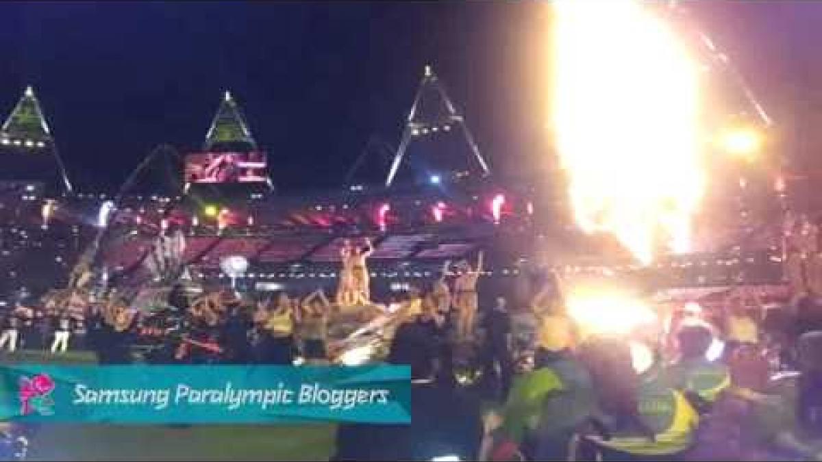 Michelle Stilwell - Paralympics Closing Ceremony opening act is Coldplay!, Paralympics 2012