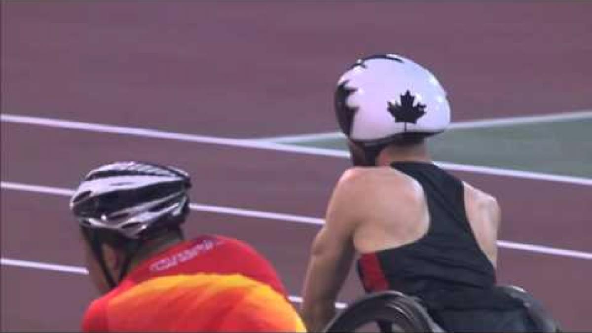 Men's 100m T53 | final |  2015 IPC Athletics World Championships Doha