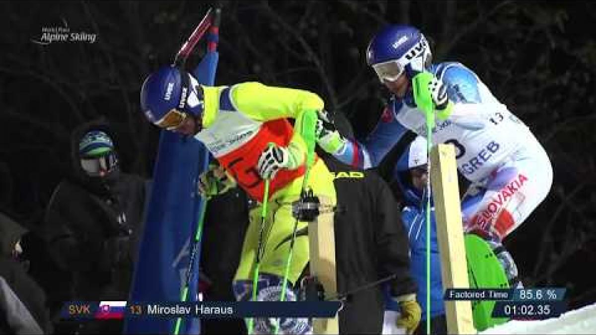 Miroslav Haraus | Slovakia | VI Slalom | World Para Alpine Skiing World Cup | Zagreb 2019