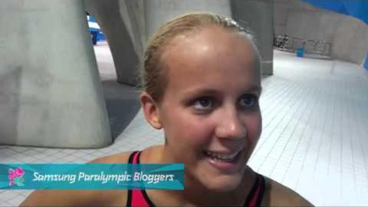 IPC Blogger - Mallory Weggemann, Paralympics 2012