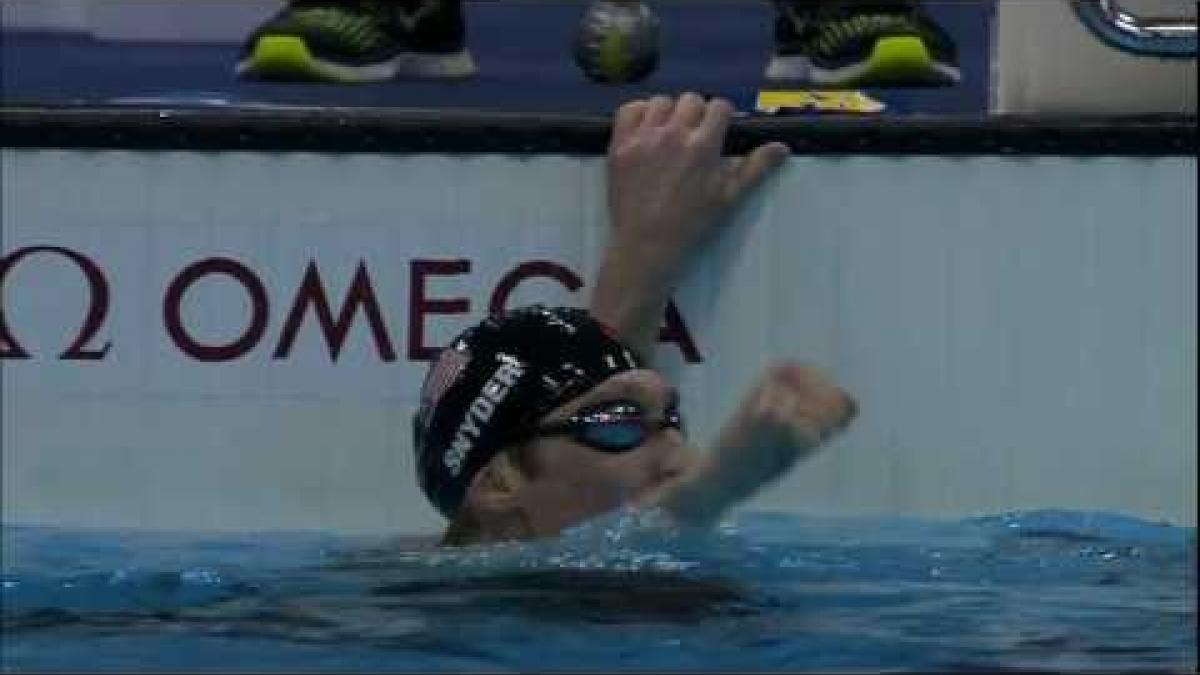 No. 6 Moment of Year: USA's Bradley Snyder wins gold one year after losing sight in Afghanistan