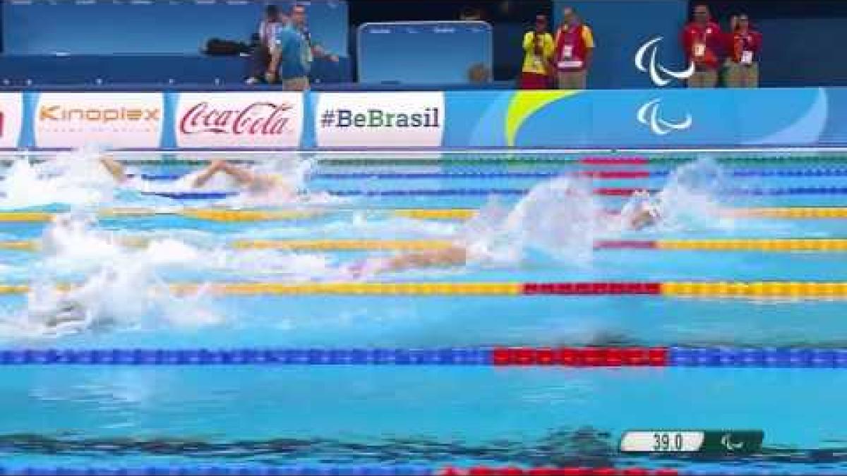 Swimming | Men's 100m freestyle S13 heat 2 | Rio Paralympic Games 2016