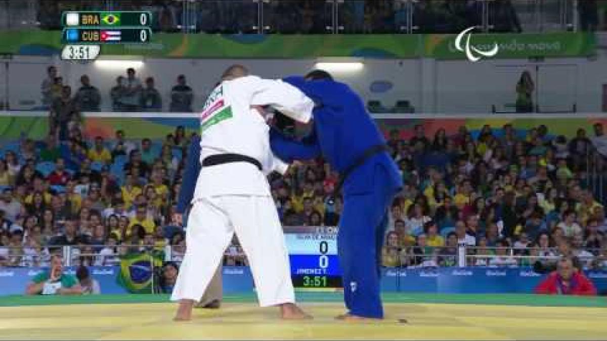 Judo | Brazil v Cuba | Men's +100 kg Semi-final | Rio 2016 Paralympic Games