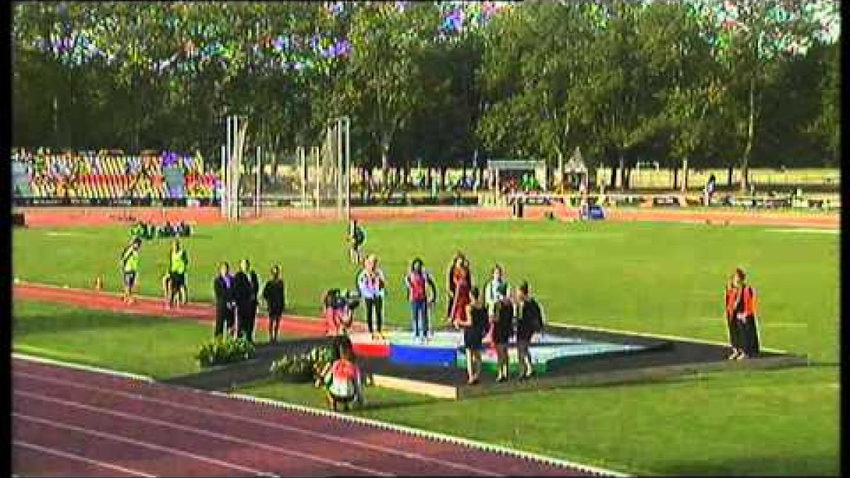 Athletics -  women's 100m T46 Medal Ceremony  - 2013 IPC Athletics World Championships, Lyon