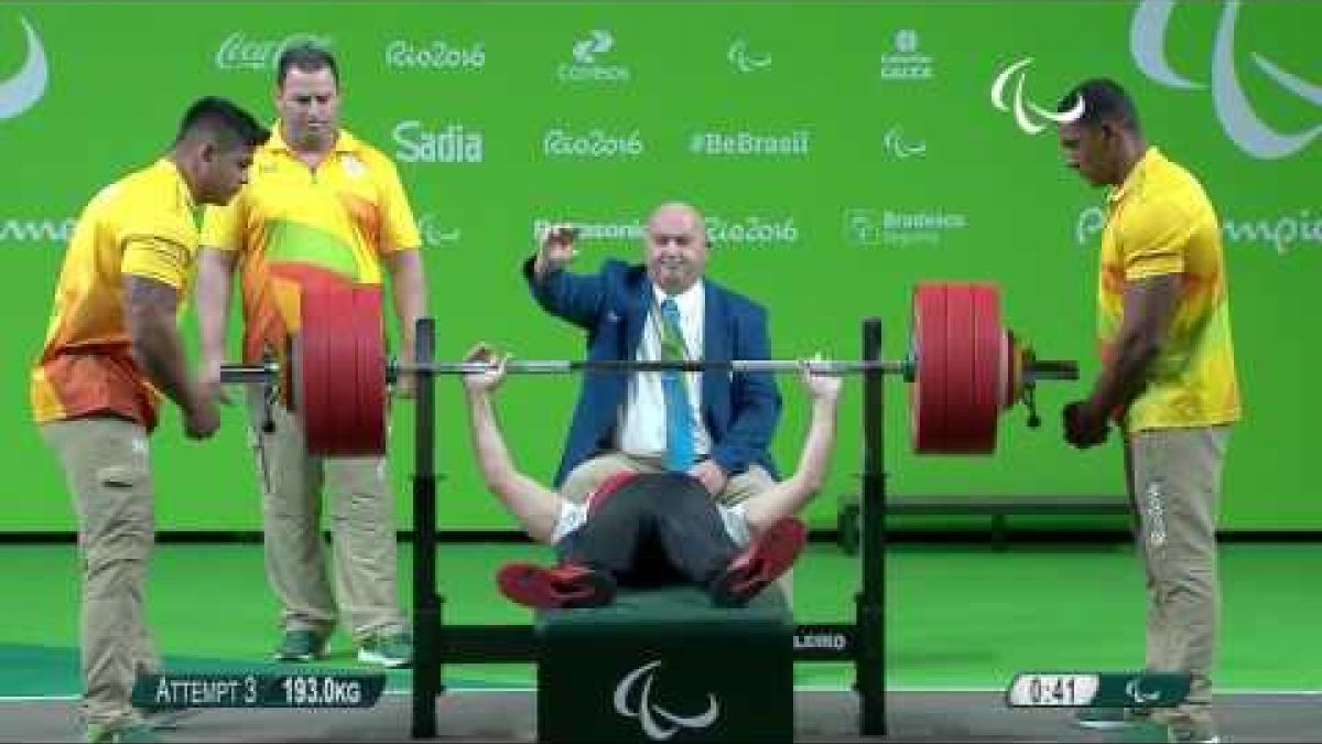 Powerlifting | IBRAHIM Shaaban | Egypt | Bronze | Men's -65kg | Rio 2016 Paralympic Games