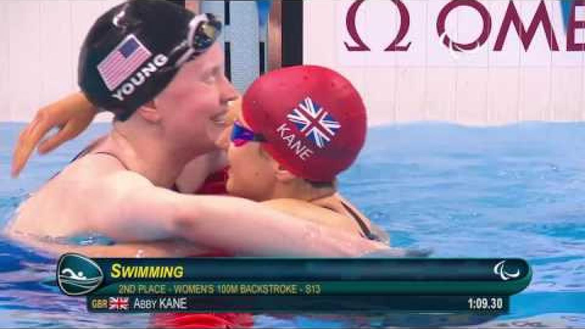 Swimming | Women's 100m Backstroke S13 final | Rio 2016 Paralympic Games