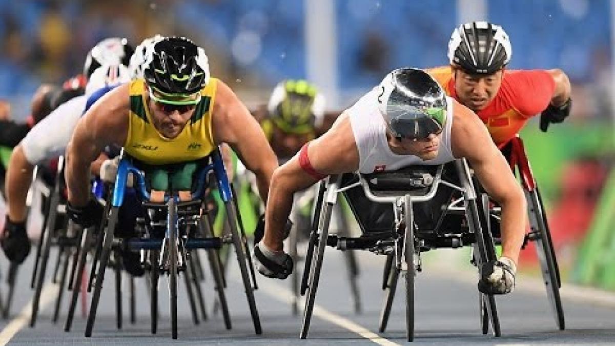 Athletics | Men's 1500m - T54 Round 1 heat 3 | Rio 2016 Paralympic Games