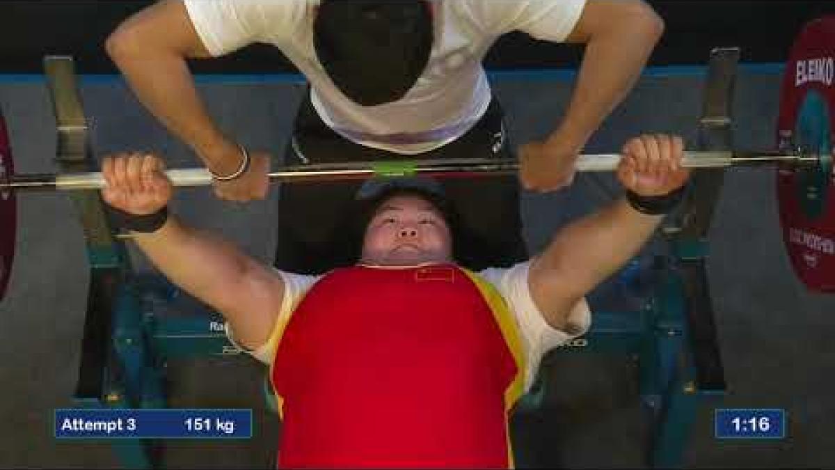 Deng Xuemei (CHN) | GOLD | women's over 86kg | Nur Sultan 2019 WPPO Championships