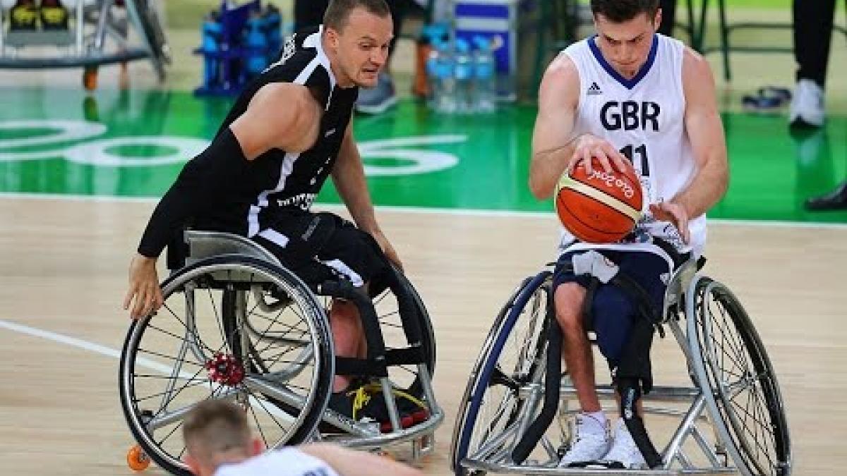 Wheelchair Basketball | Great Britain vs Germany | Men’s preliminaries | Rio 2016 Paralympic Games