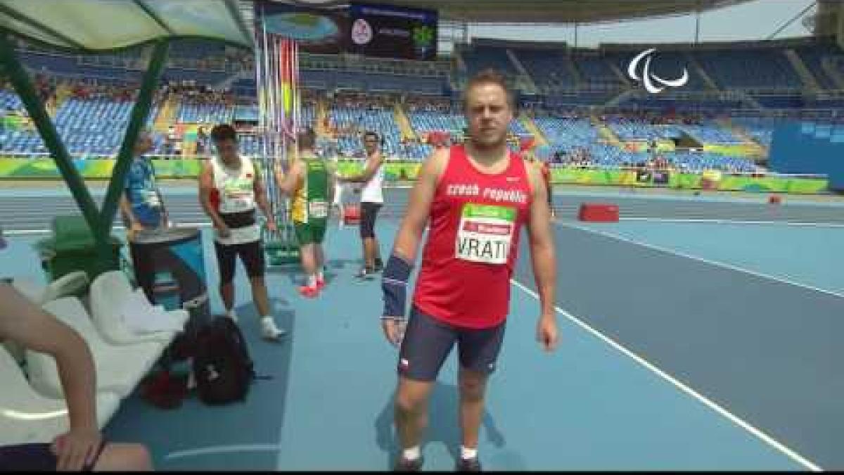 Athletics | Men's Javelin - F38 Final  | Rio 2016 Paralympic Games