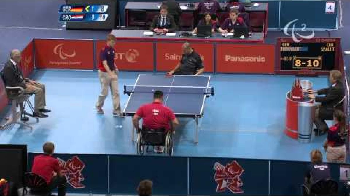 Table Tennis - Men's Singles - Class 4 Group A - Qualification - 2012 London Paralympic Games