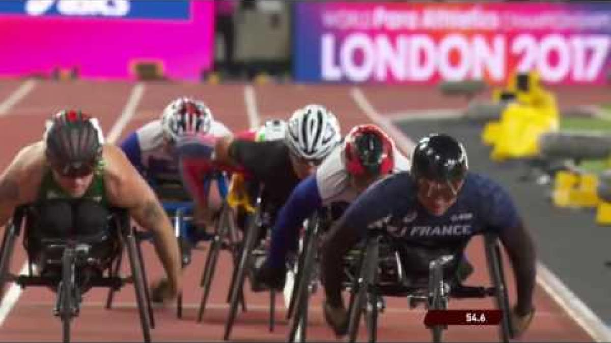 Men’s 800m T53 | Round 1 Heat 2 | London 2017 World Para Athletics Championships