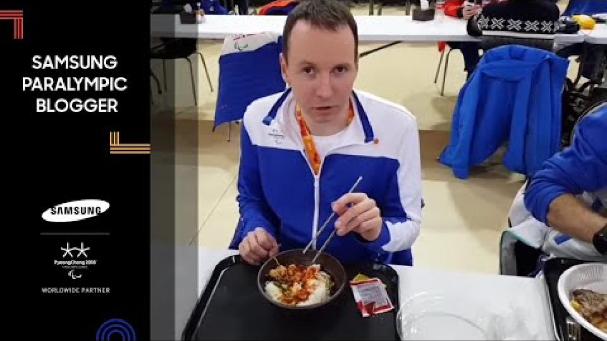 Rudolf Klemetti | Bibimbap | Samsung Paralympic Blogger | PyeongChang 2018 Paralympic Winter Games