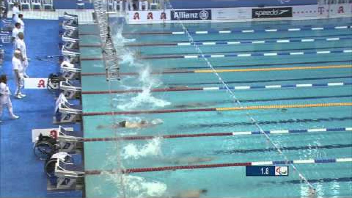 Men's 100m Breaststroke SB5 2011 Swimming Euros 