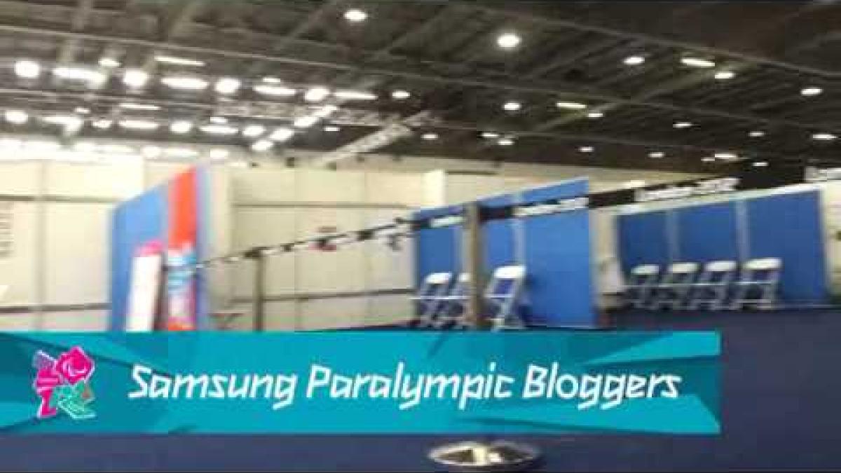 Grigoris Polvchronidis - Boccia call rooms, Paralympics 2012