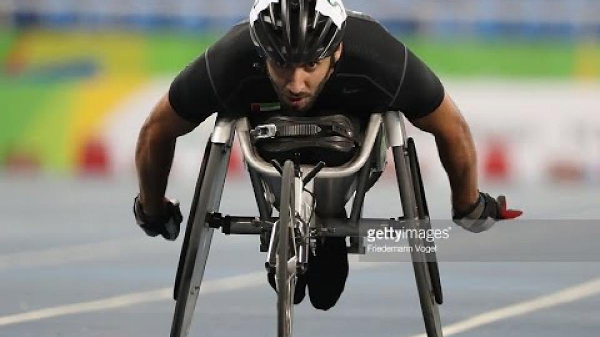 Athletics | Men's 100m - T34  Round 1 Heat 2 | Rio 2016 Paralympic Games