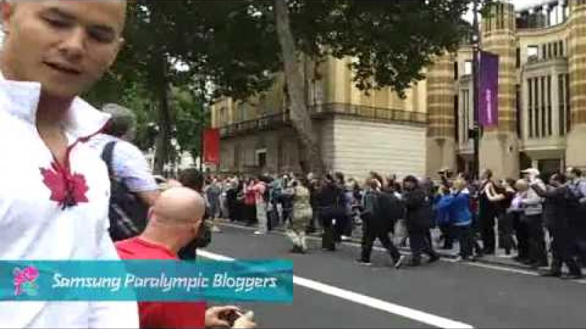 David Eng - The Paralympic Flame, Paralympics 2012