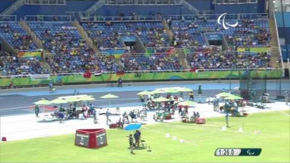 Athletics | Women's 800m - T54 Round 1 heat 1 | Rio 2016 Paralympic Games