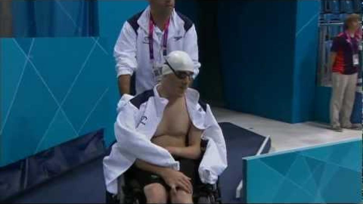 Swimming - Men's 50m Freestyle - S2 Final - London 2012 Paralympic Games
