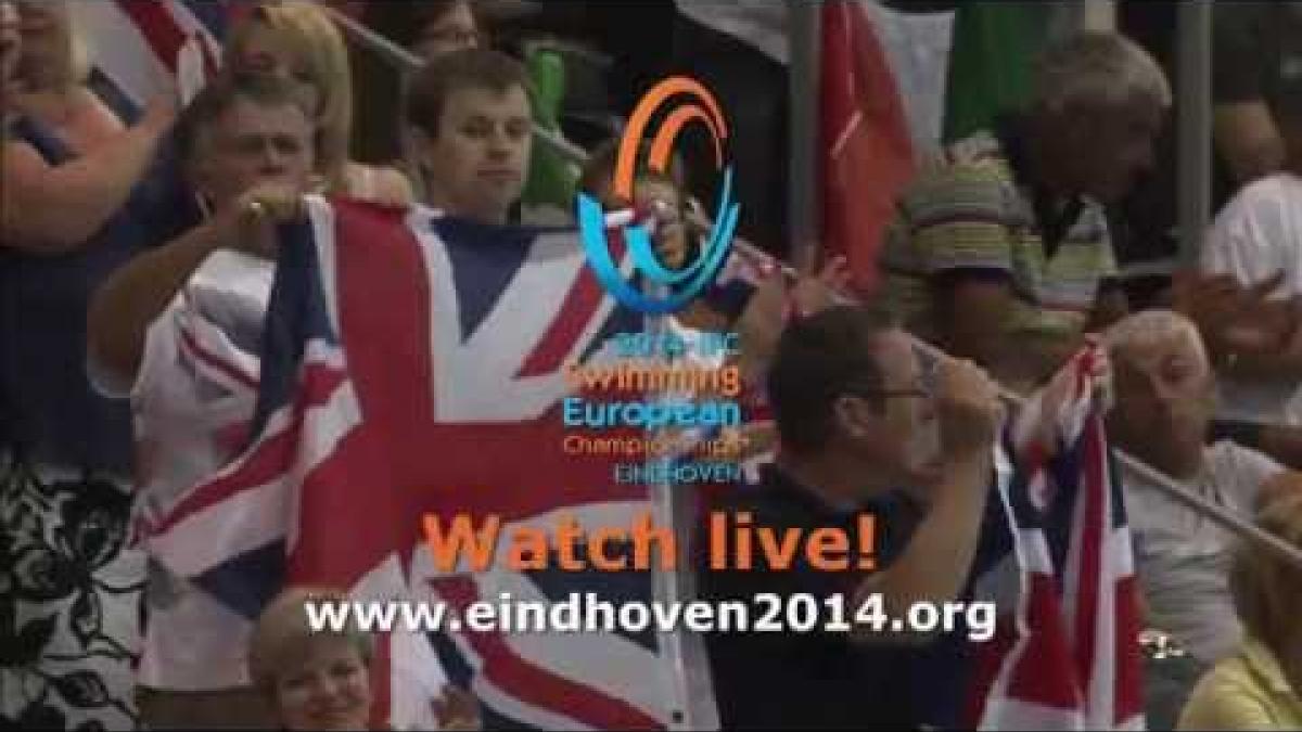 Buy tickets and Watch live: 2014 IPC Swimming European Championships