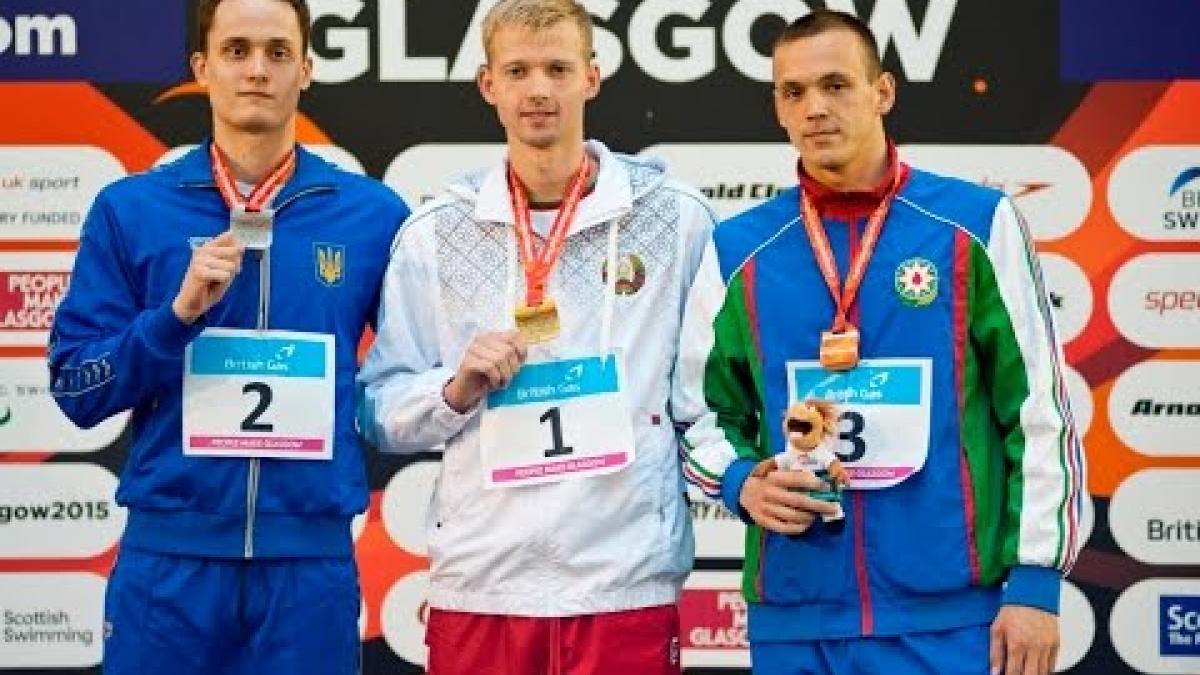 Men's 200m IM SM13 | Victory Ceremony | 2015 IPC Swimming World Championships Glasgow