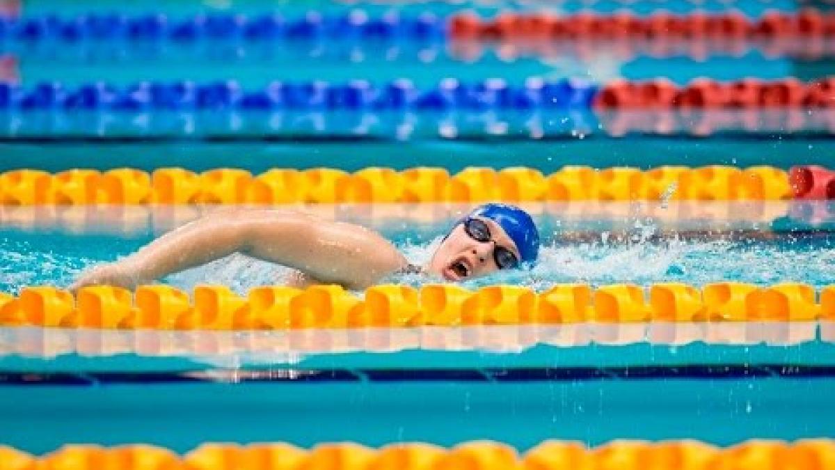 Women's 100m Freestyle S6 | Final | 2015 IPC Swimming World Championships Glasgow