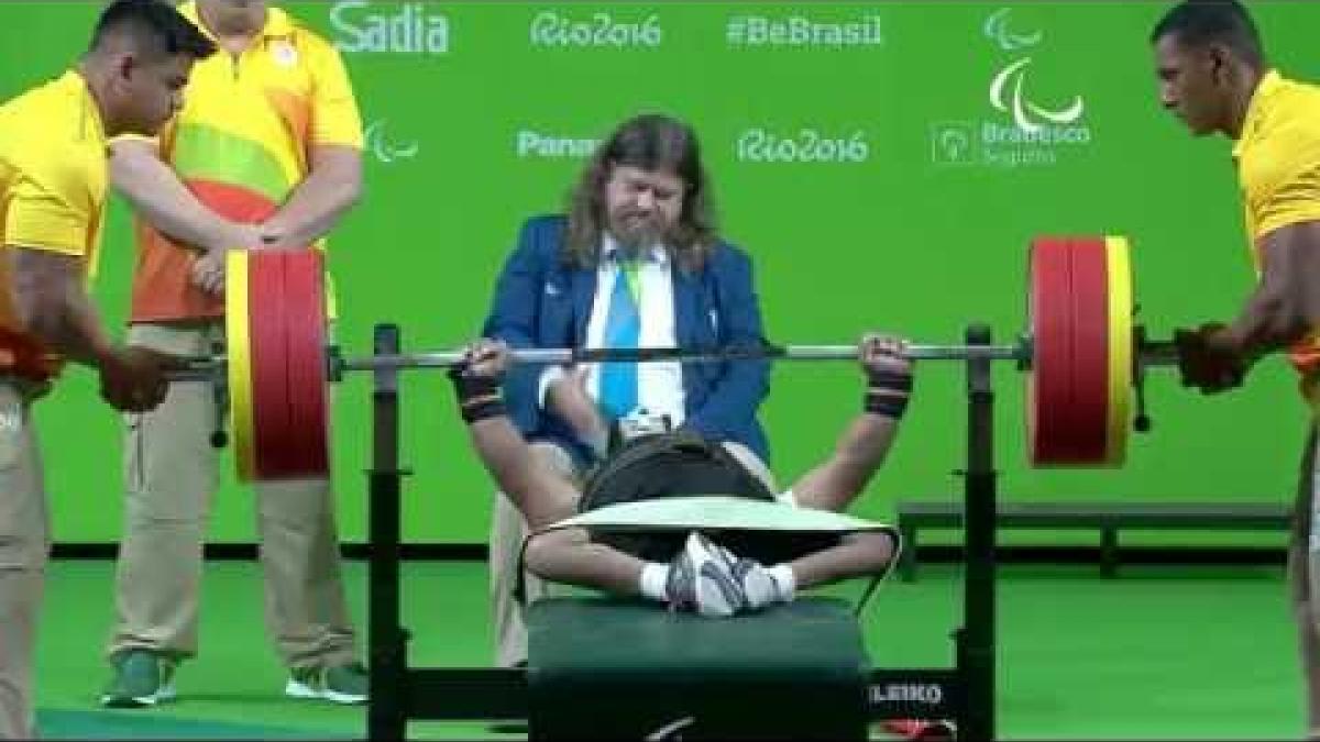 Powerlifting | KITAN Agustin | Men’s -59kg | Rio 2016 Paralympic Games