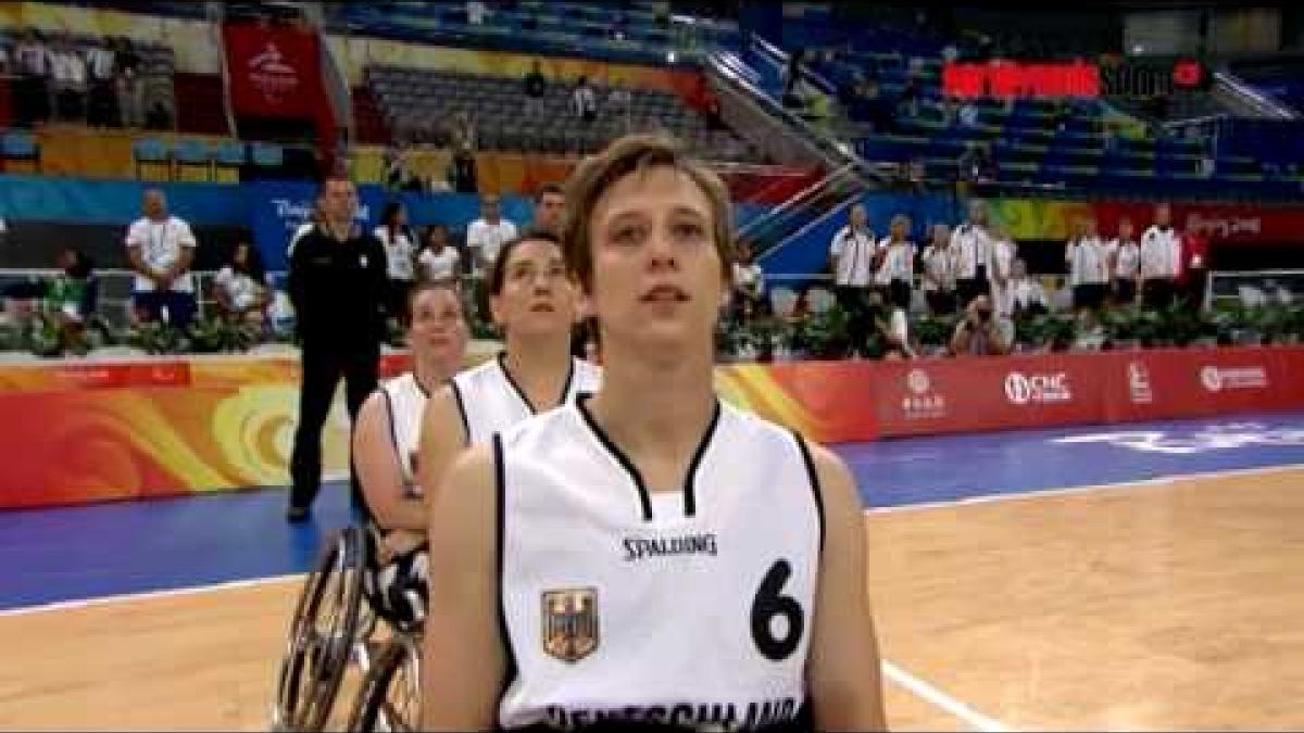 German Wheelchair Basketball player Simone Kues