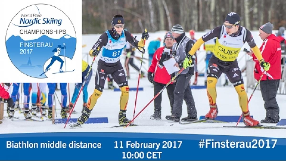Biathlon middle distance | 2017 World Para Nordic Skiing Championships, Finsterau