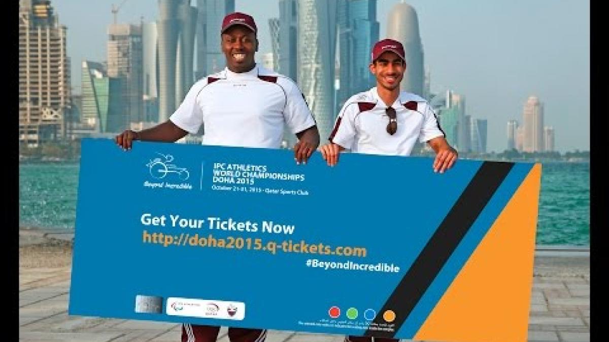 Get Your Tickets for the Doha 2015 IPC Athletics World Championships