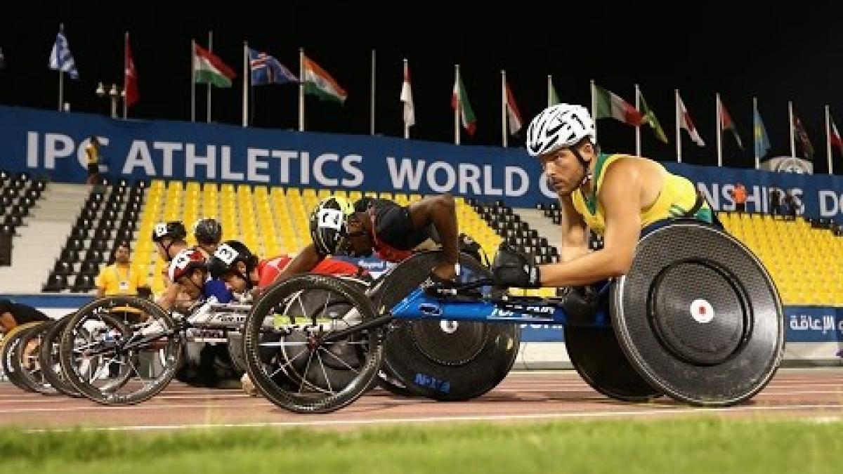 Men's 5000m T54 | heat 1 |  2015 IPC Athletics World Championships Doha