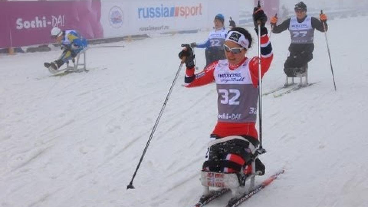Cross country sprint qualification - 2013 IPC Nordic Skiing World Cup Finals