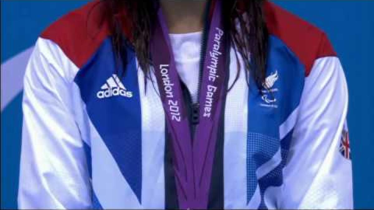 Swimming - Women's 200m Freestyle - S14 Victory Ceremony - London 2012 Paralympic Games